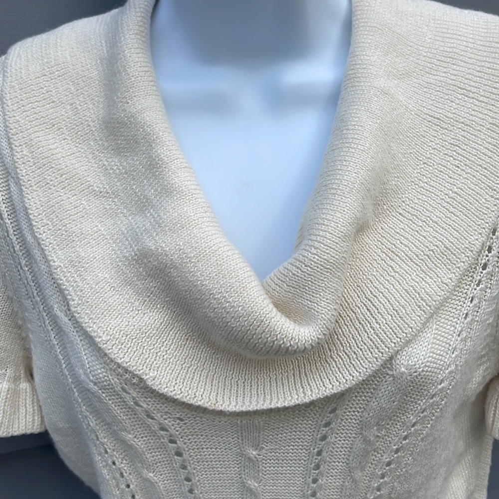 Arden B Cow Neck Knit Sweater - Picture 10 of 16